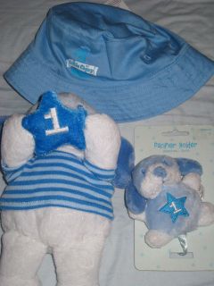 Baby 1st First Party Decorations Bear Hat Pacifier Holder Party Theme