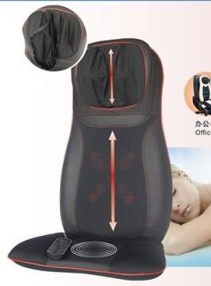 Car Seat Massage Cushion for Neck Back Waist with Soothing Heat Home