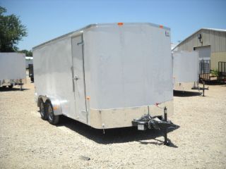 NEW 7x16 7 x 16 Enclosed ELITE V NOSE Cargo Trailer Utility ATV