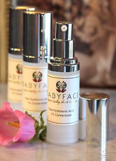 BABYFACE STRONG 100% HYALURONIC ACID CONCENTRATE ~ NO ADDATIVES