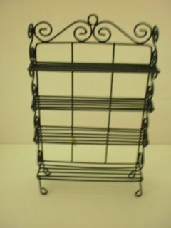 Sonia Messer Imports Vintage 112 scale Bakers rack