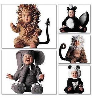 CHILDRENS BABY TODDLER FANCY DRESS ELEPHANT LION COSTUME PATTERN NEW