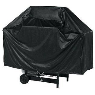 BBQ Grill Cover  Heavy Duty Outdoor   Medmium Size   Black & Forest