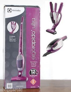 Ergorapido Ultra Purple 2 in 1 Hand/Stick Bagless Vacuum EL1019 A
