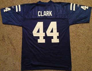 INDIANAPOLIS COLTS JERSEY    CLARK    SIZE LARGE    