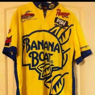 Ranger Boats 2XL Banana Boat FLW logo tournament fishing Jersey shirt