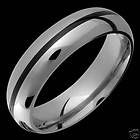 Titanium Rings Wedding Band Black Acrylic Promise Ring