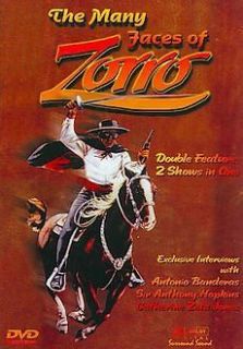 Many Faces of Zorro/whips and Swords   DVD Brand New