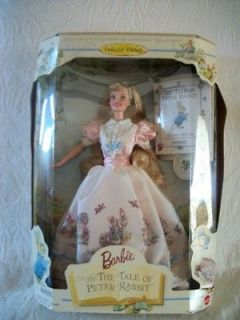 BARBIE DOLL COLLECTOR TALE OF PETER RABBIT TOYS EASTER BIRTHDAY GIFT