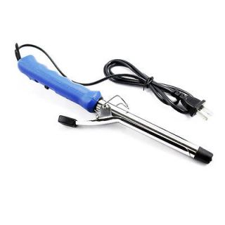 250V Power Electric Hair Curling Tongs Clamp Curler New