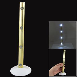 Battery Powered Push Button White LED Light Table Lamp