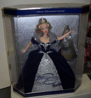 5187 MIB Mattel Millenium Princess Christmas Barbie Fashion Doll