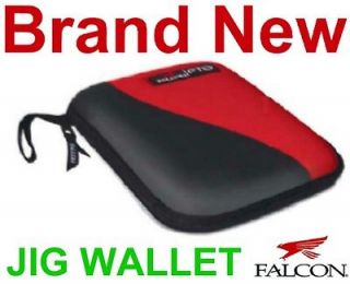 Falcon Bass Fishing Jig Wallet,Tackle/ Lure Case,New