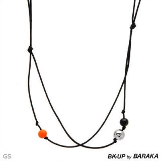 Bk up by BARAKA JEWELRY 19 Orange & Brown Necklace $99