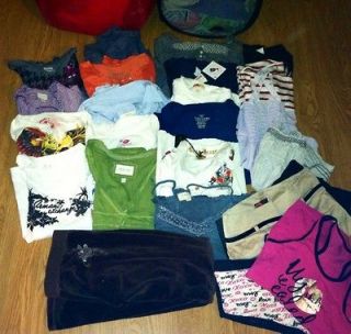 Huge Designer Womens Clothing Lot Xs Small Ax Abercrombie Forever 21