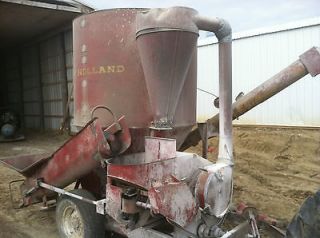 NEW HOLLAND FEED CORN GRINDER MIXER CATTLE HOGS 540 PTO STORED