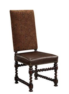20037 1  Ambella Nottingham Barley Twist Side Chair
