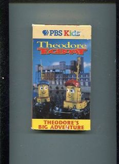 Theodore Tugboat Theodores Big Adventure VHS OOP RARE AV4