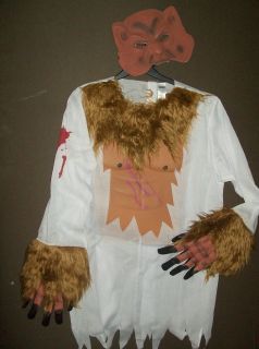 Boys Girls Halloween Outfit Costume Werewolf Ages 11 12
