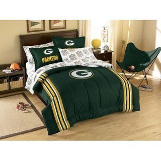 NFL Green Bay Packers Football Team Sports Full Bedding Set