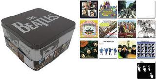 The Beatles Album Collection Coaster Set   New & Official In Sealed