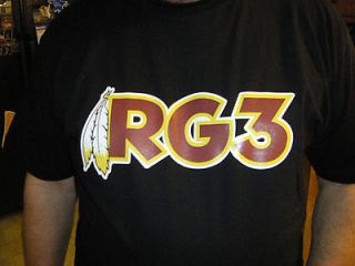 Robert Griffin III RG3 RGIII Washington Redskins T Shirt Maroon/Gold