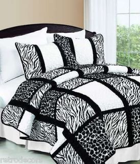 zebra bedspread