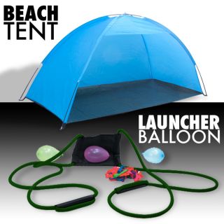 Portable Pop Up Cabana Beach Infant Tent Sun Shade Outdoor & Balloon