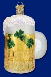Irish Beer (32139) Old World Christmas Glass Ornament