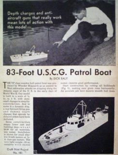to Build USCG COAST GUARD Model Patrol Boat & Lifebot Neah Bay ARTICLE