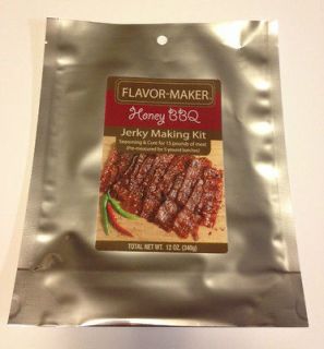 Flavor Maker Honey BBQ Jerky Making Kit Seasoning & Cure 12 oz.