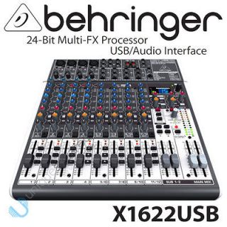 Behringer Xenyx X1622USB 1622USB 16 In Live Sound Mixer