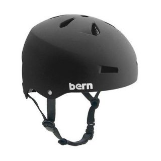 Bern Macon Thin CPSC Matte Black Large Longboard Skateboard Helmet