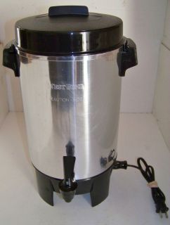 West Bend Aluminum 36 Cup Portable Coffee Urn