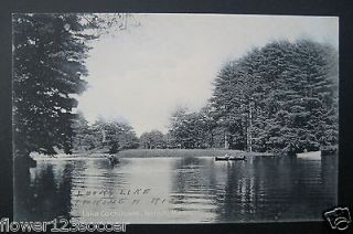 MA Natick. Lake Cochituate. Boats, Boating. Vintage UDB Postcard