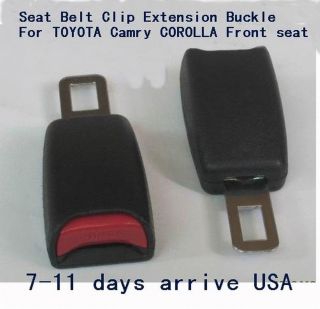 2X Seat Belt Clip Extender Extension Buckle For TOYOTA Camry COROLLA