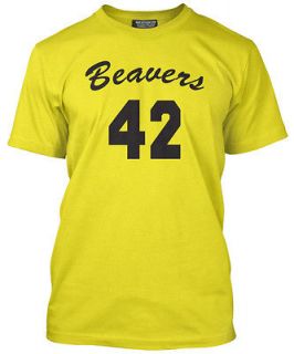 Teen Wolf 42 Beavers T Shirt Howard Back Design 80s
