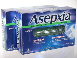 ASEPXIA ACNE TREATMENT SOAP 2 pack HERBAL for sensitive skin