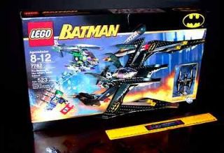 BIG LEGO ORIGINAL 7782 BATMAN THE BATWING & JOKERS AERIAL ASSAULT