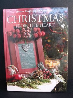 CHRISTMAS FROM THE HEART BETTER HOMES AND GARDENS VOL 16  HARDCOVER