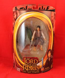 Frodo Light Up Sting Sword LotR Two Towers Toy Biz