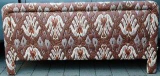 King Fabric Covered Tufted Headboard includes Bedspread/Skir t