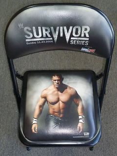 WWE PPV 2008 Survivor Series Ringside Floor Chair w/ John Cena TD