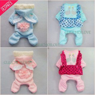 Adorable Dog Clothes For Dog Jumpsuit Warm Dog Coat Soft Hoodies Free