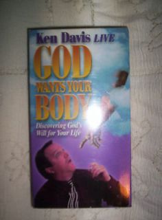 VHSG1 NEW Ken Davis Live God Wants Your Body Discovering Gods Will