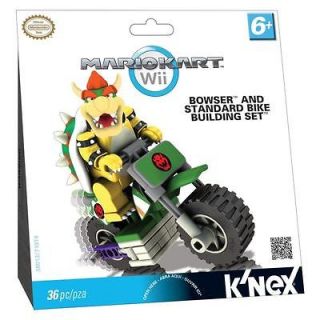 BOWSER & STANDARD BIKE BUILDING SET   KNEX Nintendo Wii Mario Kart