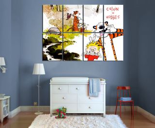 CALVIN AND HOBBES Comic Poster Laminated UK SELLER WORLDWIDE DELIVERY