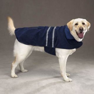 Casual Canine Reflective Dog Winter Coat Jacket Brushed Velvet Fleece