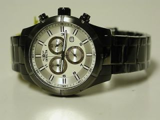 INVICTA Tritnite Specialty Chronograph Watch Black Night Glow 12147