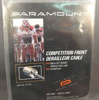 Paramount Competition Front Derailleur Cable Wire for Road Bike